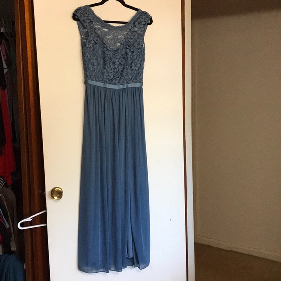 David's Bridal Dresses & Skirts - Blue bridesmaid dress
